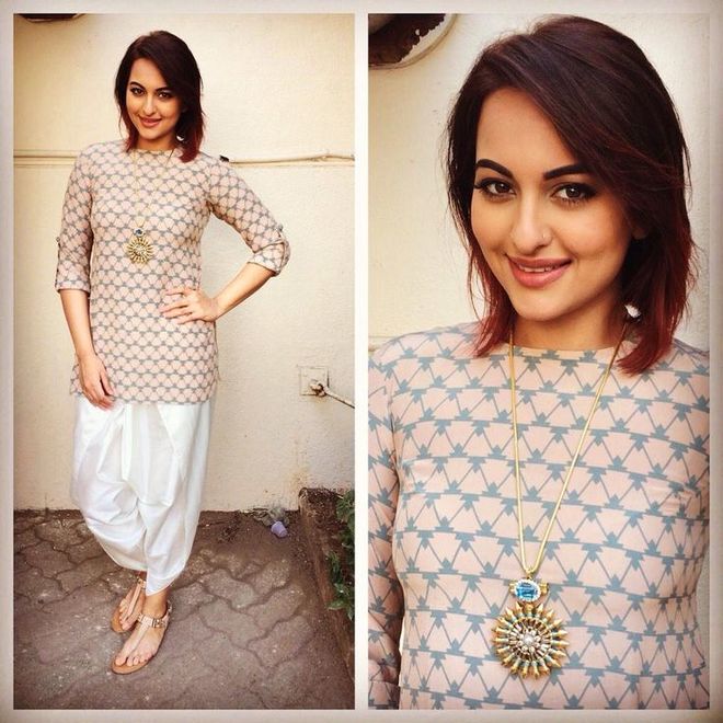 Celebs Spotted Wearing Dhoti Salwar - The Story of Fashion by 